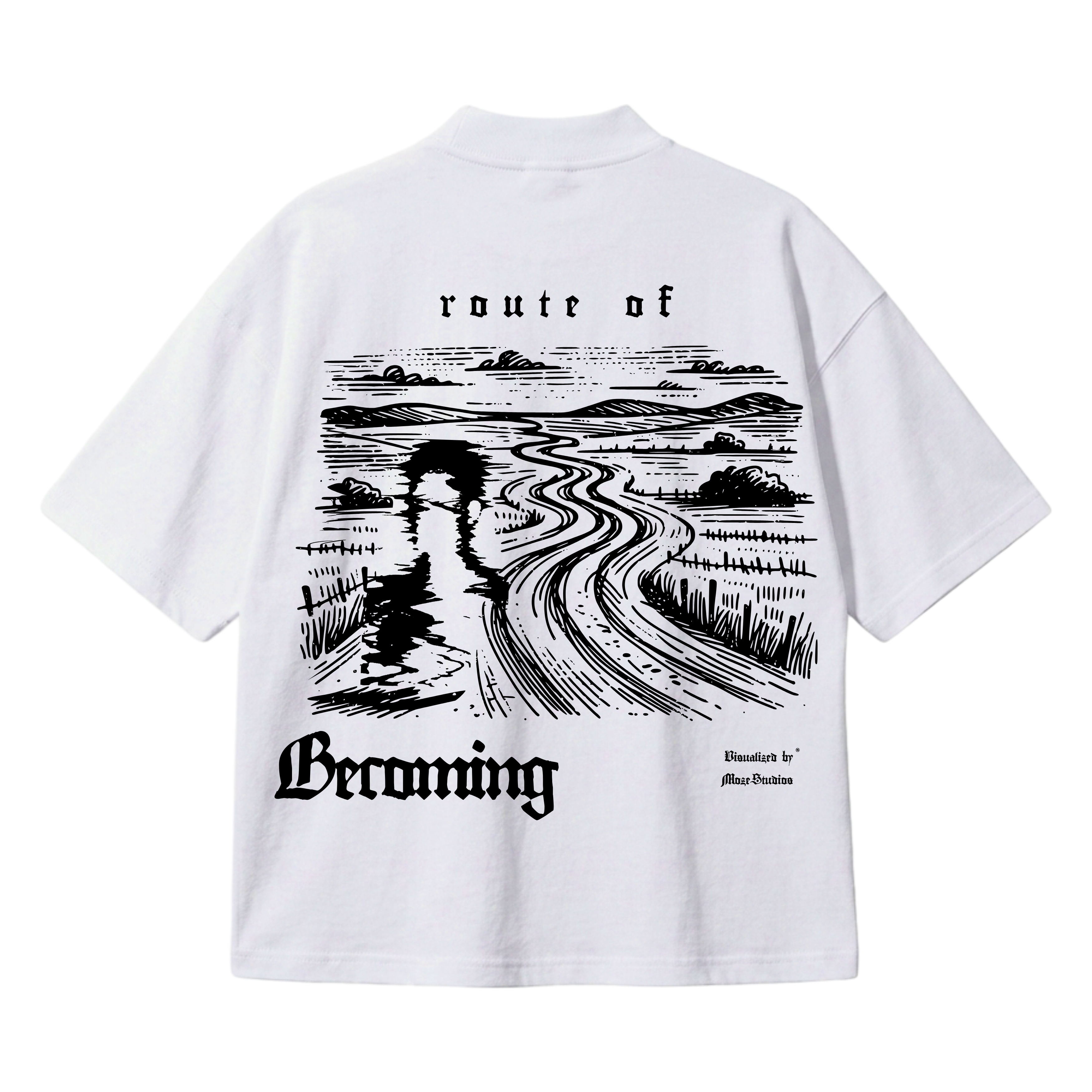 ROUTE OF BECOMING T-SHIRT