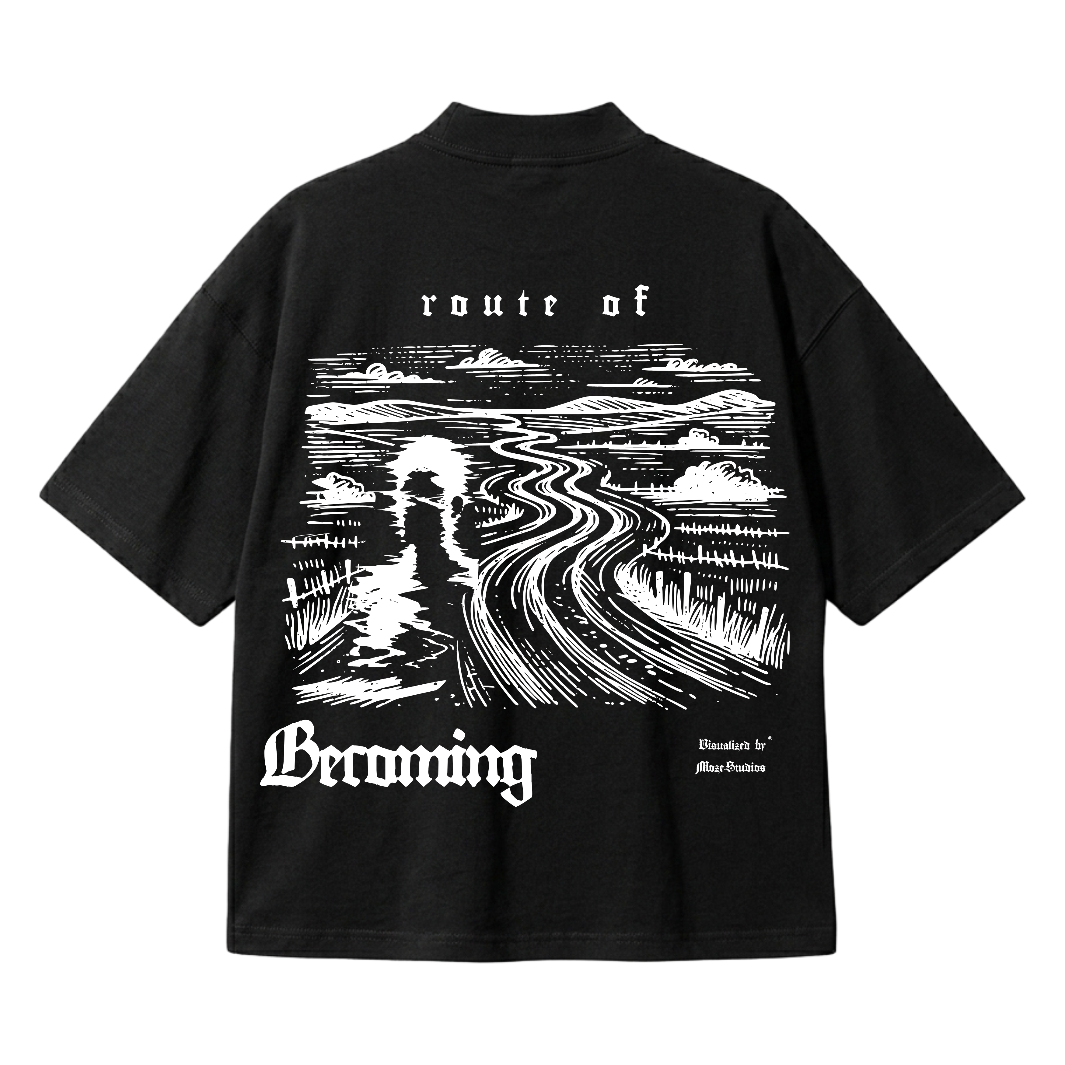 ROUTE OF BECOMING T-SHIRT