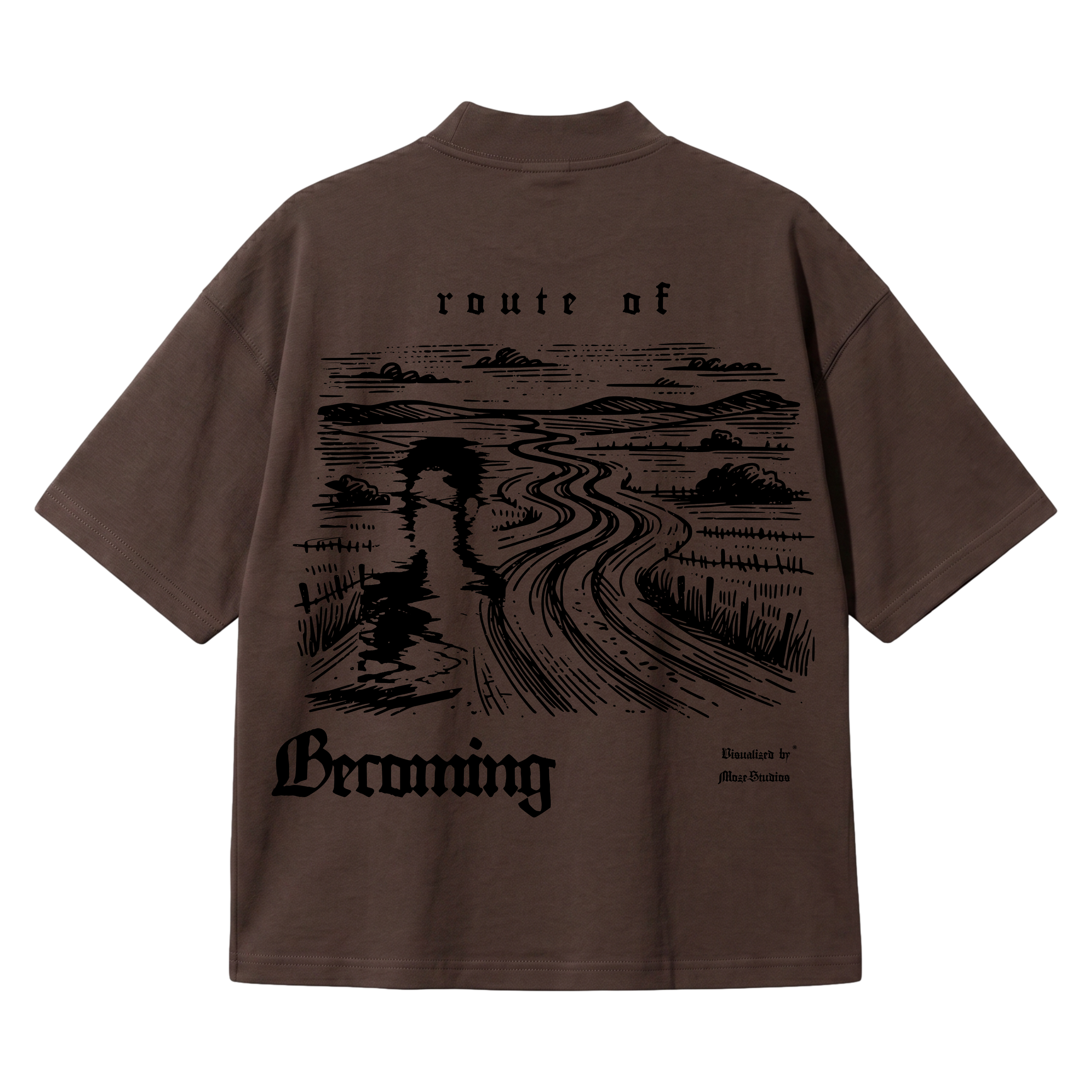 ROUTE OF BECOMING T-SHIRT