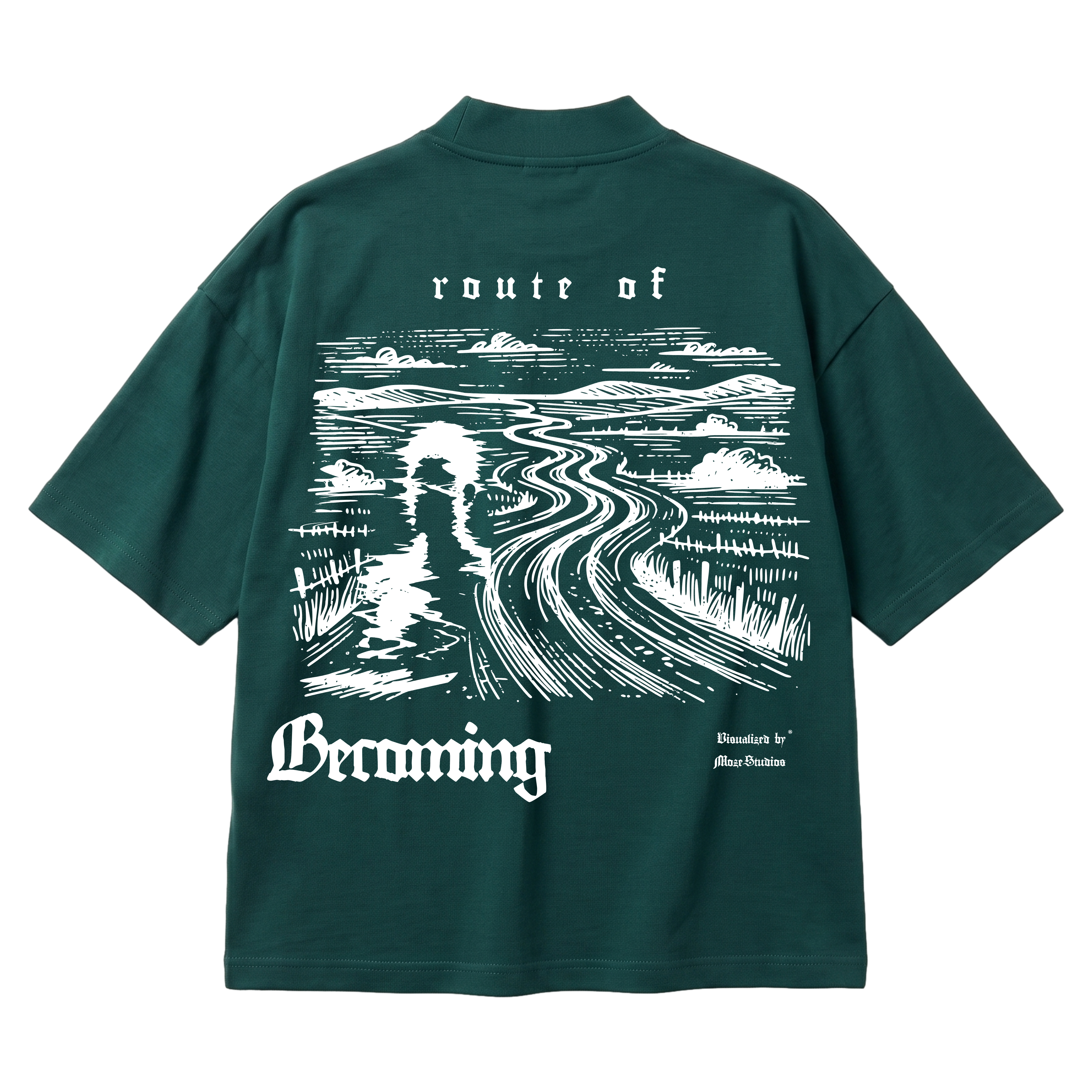 ROUTE OF BECOMING T-SHIRT