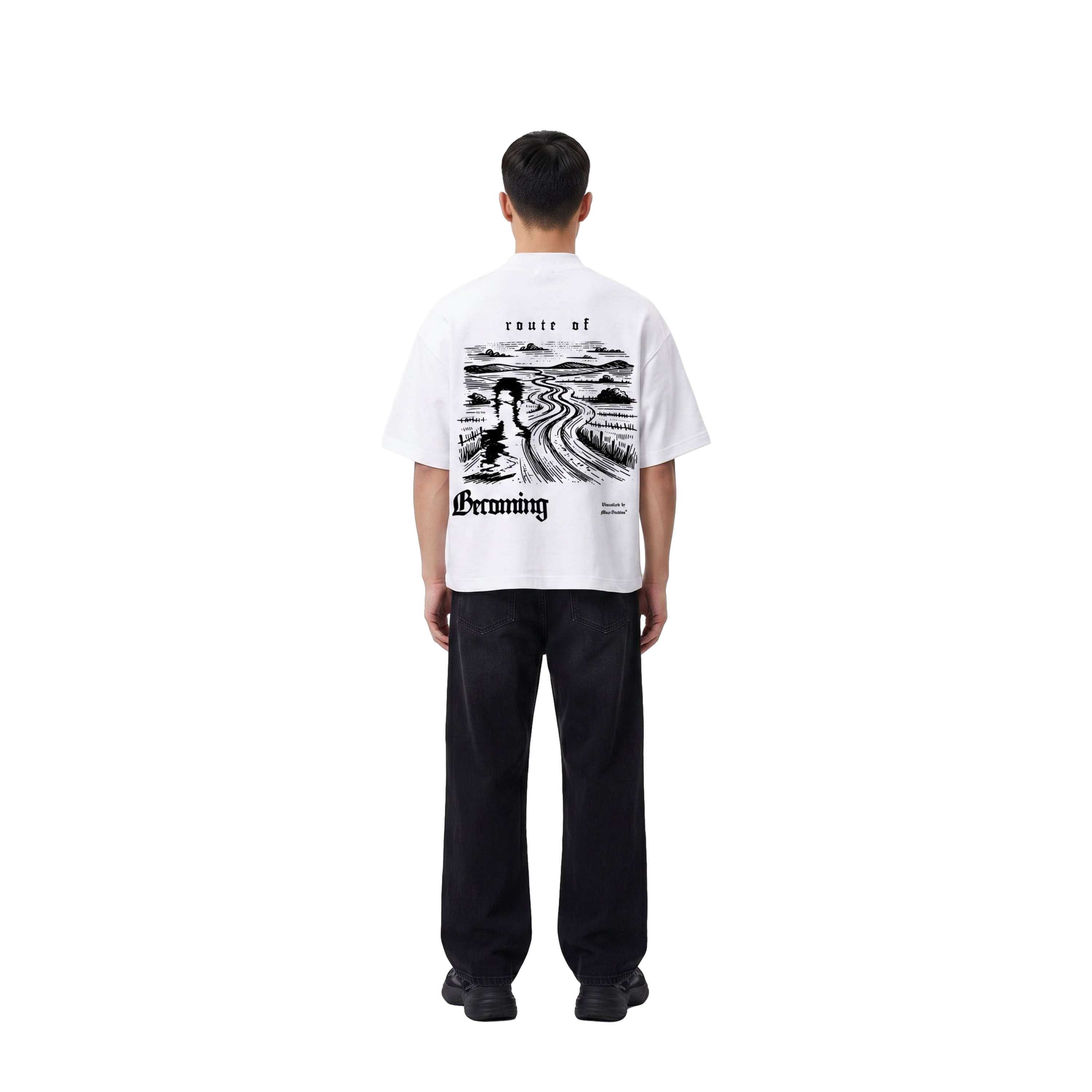 ROUTE OF BECOMING T-SHIRT